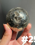 Pyrite Druzy Sphere