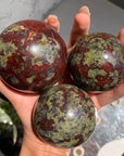 Dragon Blood Jasper Big Sphere