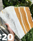 Orange Calcite Slab
