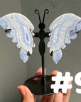 Blue Lace Agate Butterfly