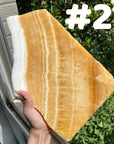 Orange Calcite Slab
