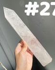 Clear Quartz Large Towers (imperfect)