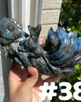 Labradorite Carvings