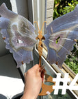Druzy Agate Butterfly Wings
