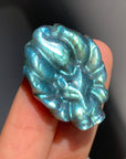 Labradorite Small 9 Tail Fox