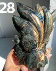 Labradorite Carvings