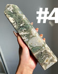 Big Moss Agate Tower