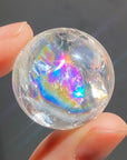 Rainbow Clear Quartz Mini Sphere