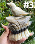 Sky Blue Quartz Bird