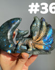 Labradorite Carvings