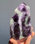 Half Raw Fluorite Tower