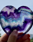 Fluorite Heart Tray
