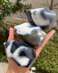 Orca Agate Flames