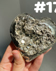 AAA Grade Pyrite Heart