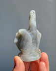 Crystal Middle Finger