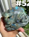 Labradorite Carvings