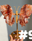 Fire Quartz Butterfly (imperfect)