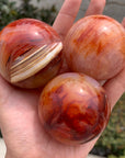 Carnelian Spheres