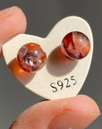 Fire Quartz Earring