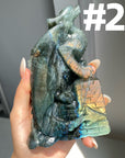 Labradorite Carvings