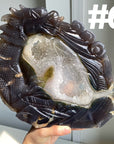 Druzy Agate Dragon