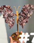 Fire Quartz Butterfly (imperfect)