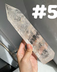 Clear Quartz Large Towers (imperfect)