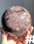 Lepidolite Big Sphere
