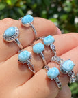 Larimar Ring