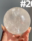 Clear Quartz Spheres