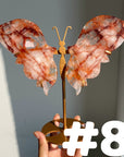 Fire Quartz Butterfly (imperfect)