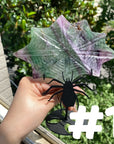 Clearance Crystal Spider Web