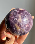 Lepidolite Sphere
