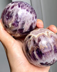Feather Amethyst Sphere
