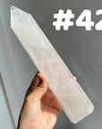 Clear Quartz Large Towers (imperfect)
