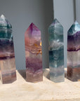 Rainbow Fluorite Small Towers