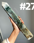 Big Moss Agate Tower