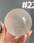 Clear Quartz Spheres