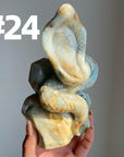 Sky Blue Quartz Snake