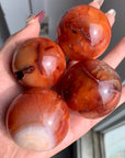 Carnelian Spheres
