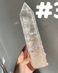 Clear Quartz Large Towers (imperfect)