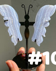 Blue Lace Agate Butterfly