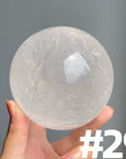 Clear Quartz Spheres