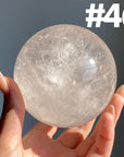 Clear Quartz Spheres