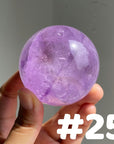 Amethyst Spheres