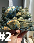 Labradorite Carvings