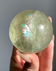 Apple Green Fluorite Spheres