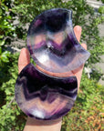 Fluorite Moon Tray