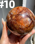 Fire Quartz Big Spheres