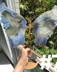 Druzy Agate Butterfly Wings